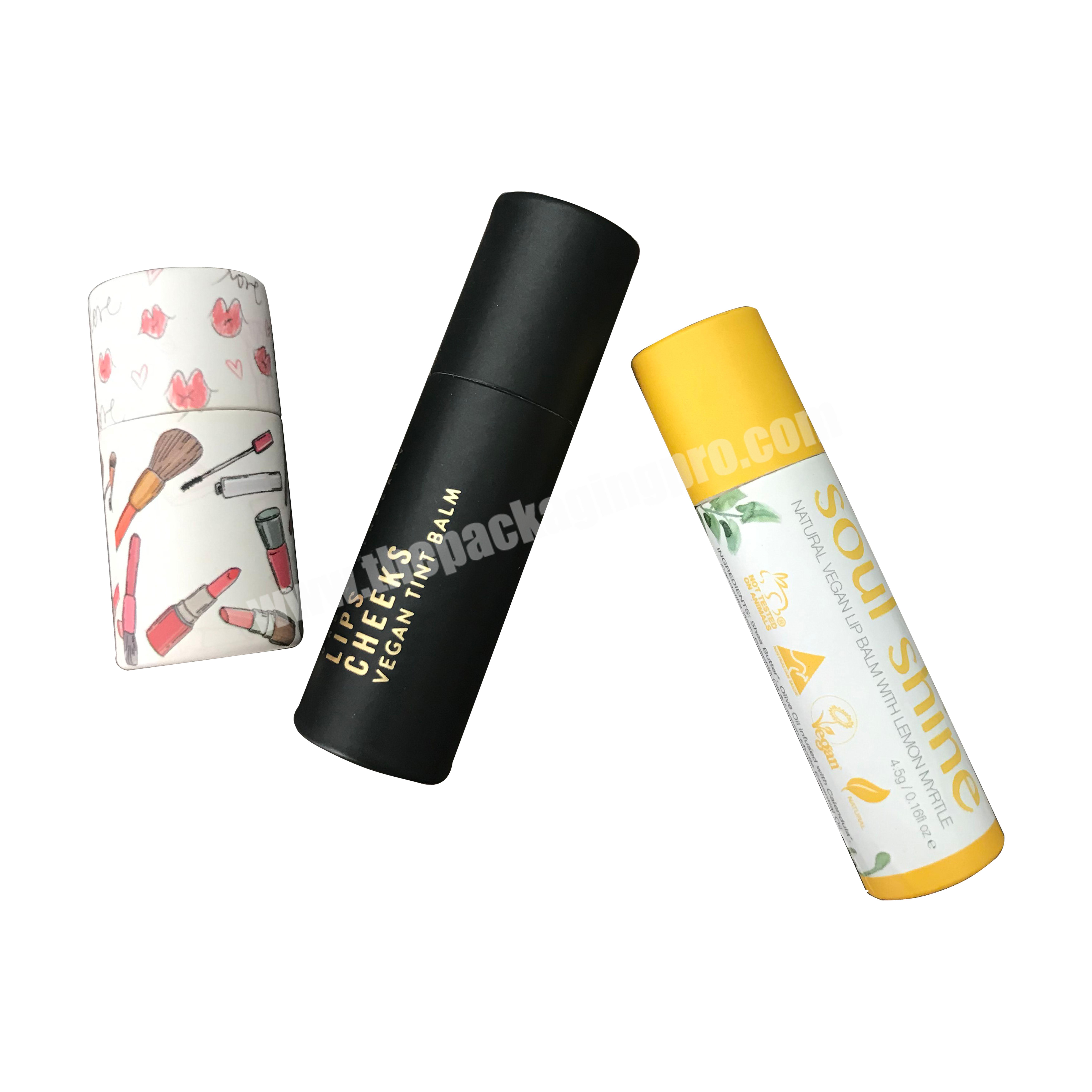 hight quality custom paper deodorant containers push up deodorant tubes