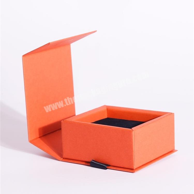 jewelry box card modern jewelry box orange magnet jewelry box