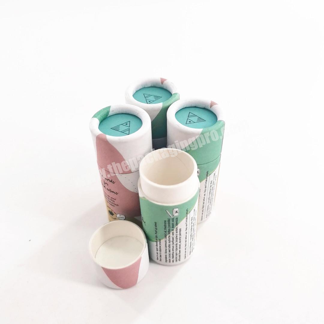 kraft tube packaging push up deodorant stick container paper tube with deodorant paper tube