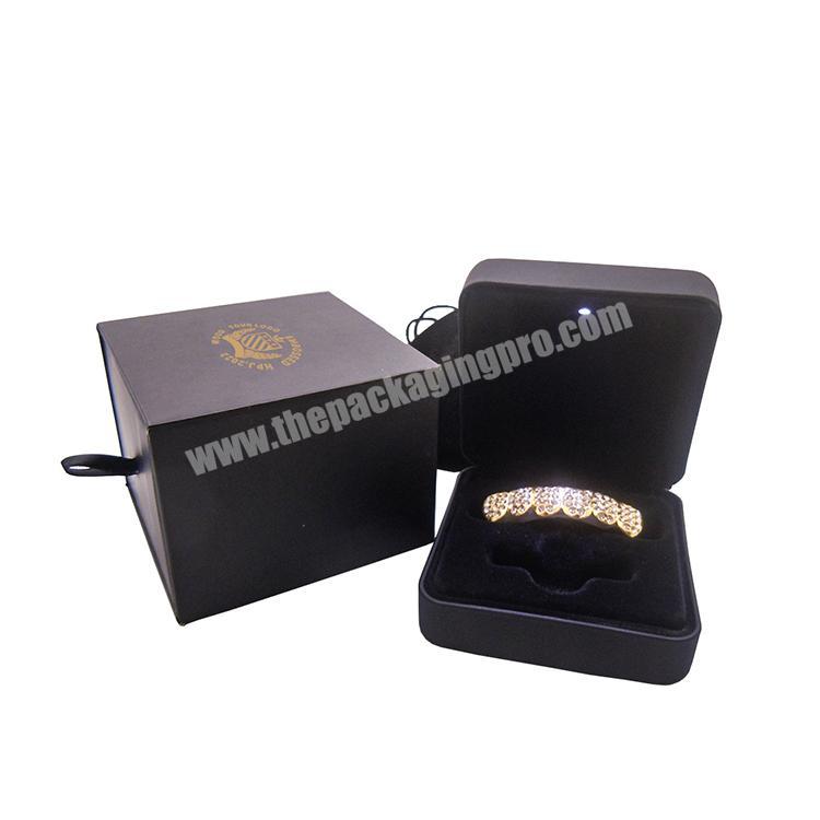 led light jewelry box wholesale jewelry box led black jewelry box with led light