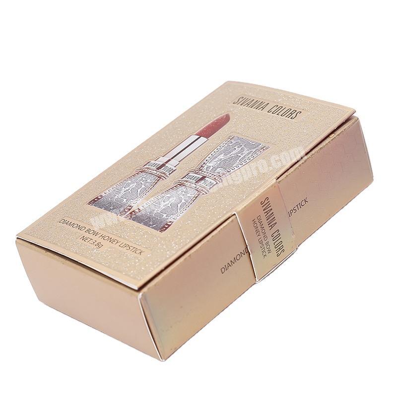 lip gloss packaging box High quality custom design  gift box paper box for lip stick