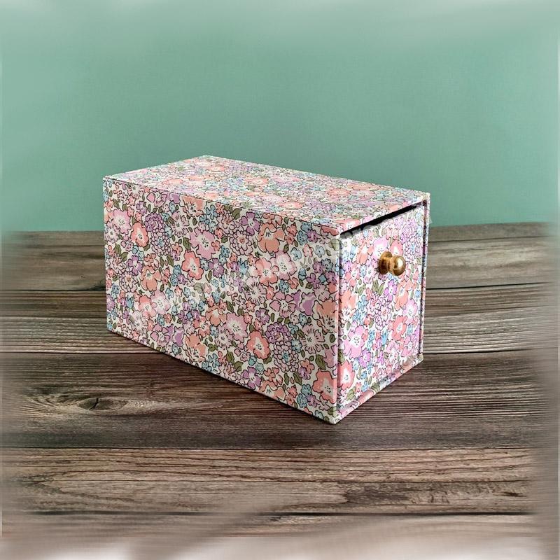 luxury jewelry storage photo album fabric album art paper tool with handle box drawer packaging custom drawer box packaging