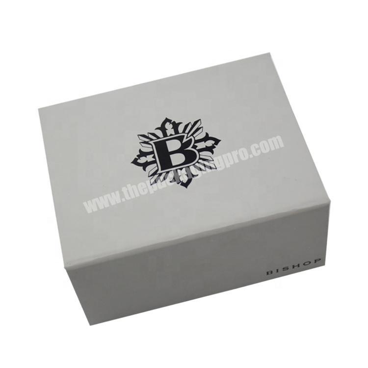luxury magnetic closure paper cardboard gift essential oil foldable storage box oem packaging