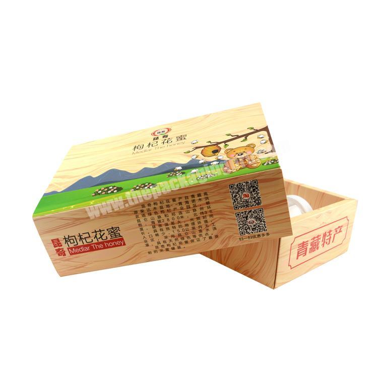 oem box packaging hard paper cardboard box rigid drawer box