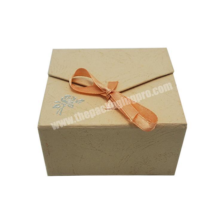 popular printed jewelry gift paper box
