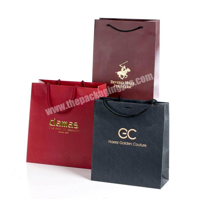 promotional khaki personalised paper bags shopping paper bags italy
