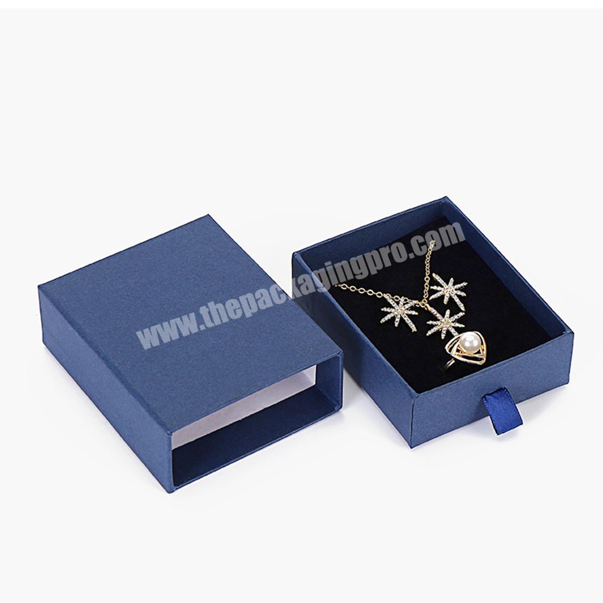 t-shirt paper eyelash jewelry box packaging ring long matte box packaging