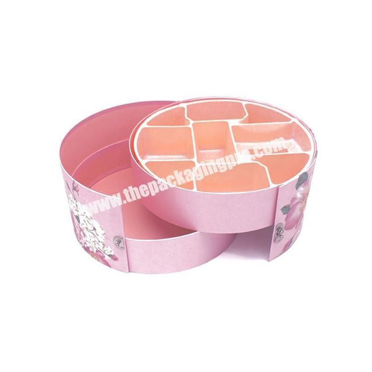 unique candy box Custom circle candy boxes Printed Cardboard Round Candy Boxes