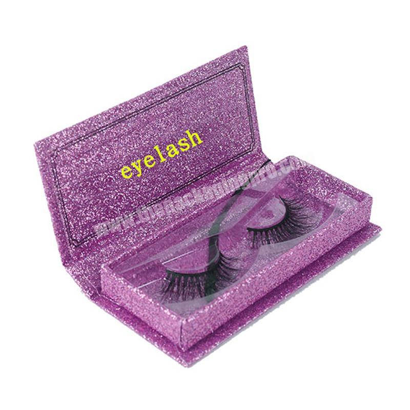 velvet satin lined packing box set jewelry eyelash packaging Flower box printed