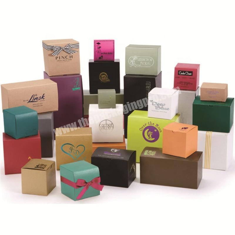 100% Recycled Personalized Printed Bulk Paper Card Box