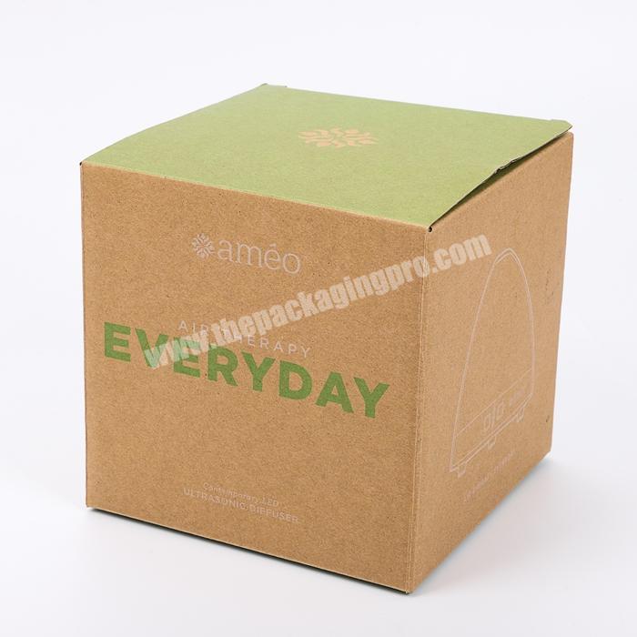 100% eco colorful corrugated paper E-Flute box high reinforce auto lock bottom tuck top gift packaging boxes for candles