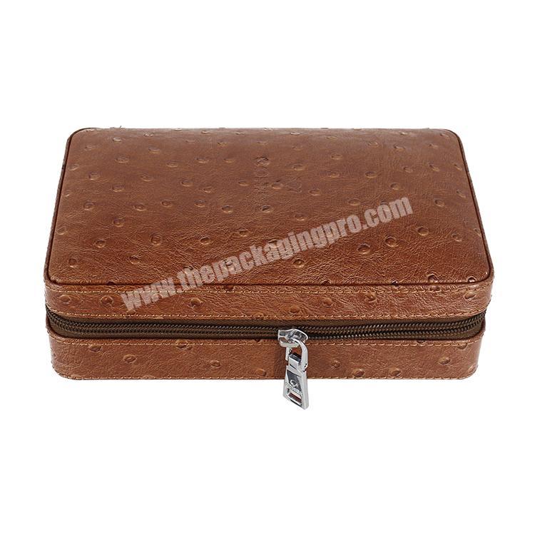 Hot custom Luxury cardboard  leather  wooden cigar humidor box