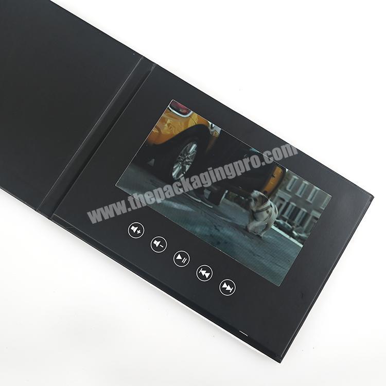 6 Inch Videobox Video Box Packaging Package Mit Jewelry Box With Screen Led