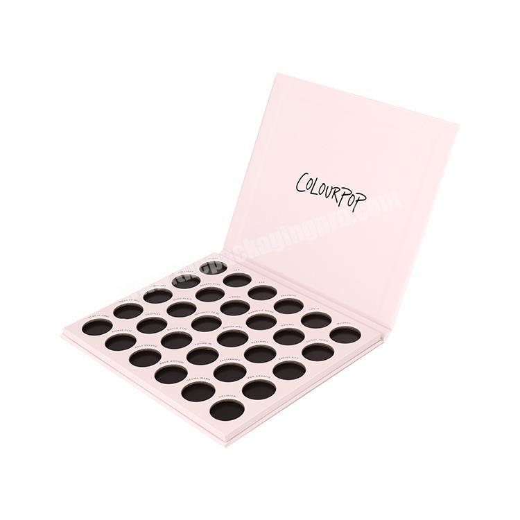 Beauty Cartoon Eye Makeup Palette Paper Packaging One Color Custom Rigid Gift Box