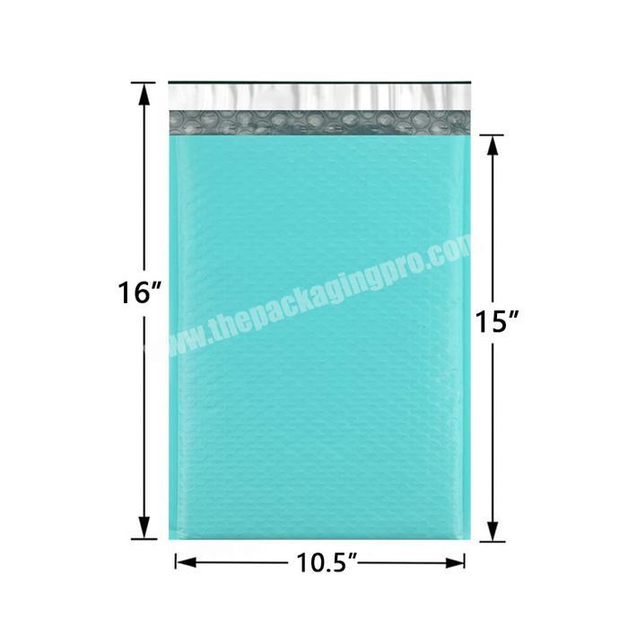 Biodegradable custom logo printed poly bubble envelopes padded mailing bags