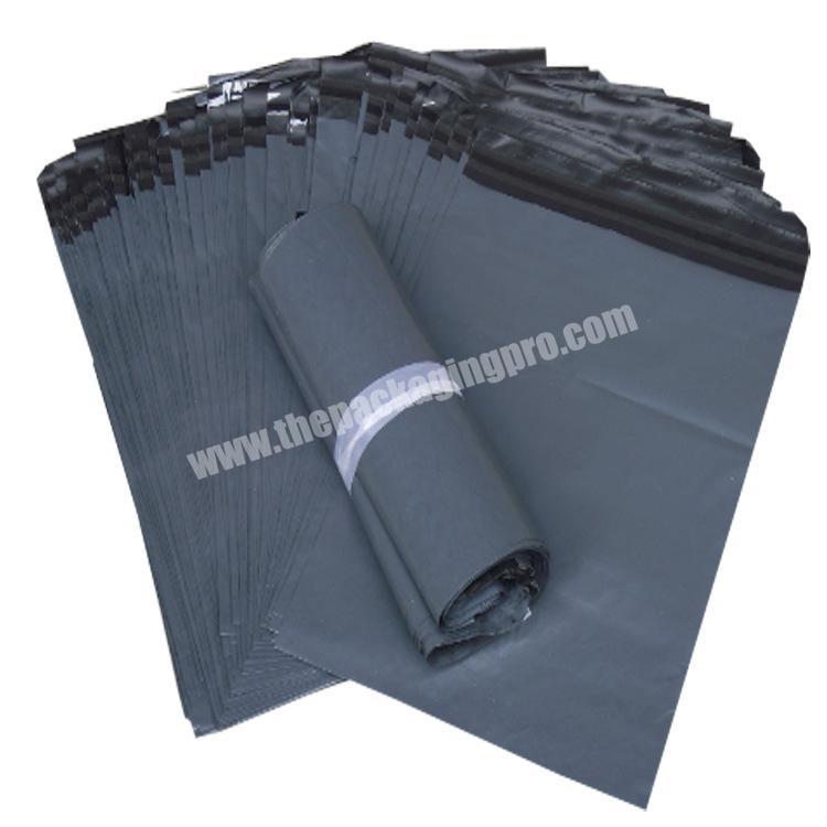 personalize Biodegradable eco friendly small black packaging shipping bags for clothing