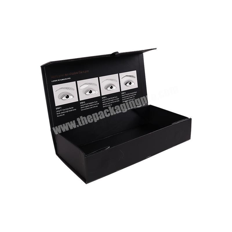 Black Luxury Unique Empty lash Clear Gift Custom Logo Only Pink False Eyelash Extension Packaging Paper Boxes