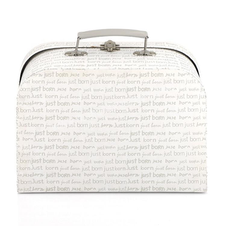 Cardboard Gift Box Cheap White Mini Decorative Luxury Wholesale Baby Suitcase factory