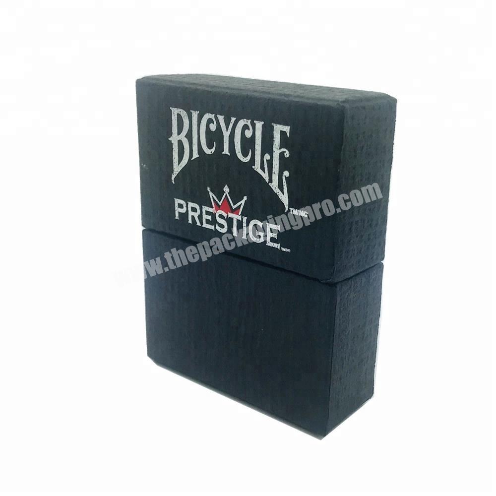 Cardboard Sliding Style Paper Packaging Play Game Card Small Gift Box With Custom Logo