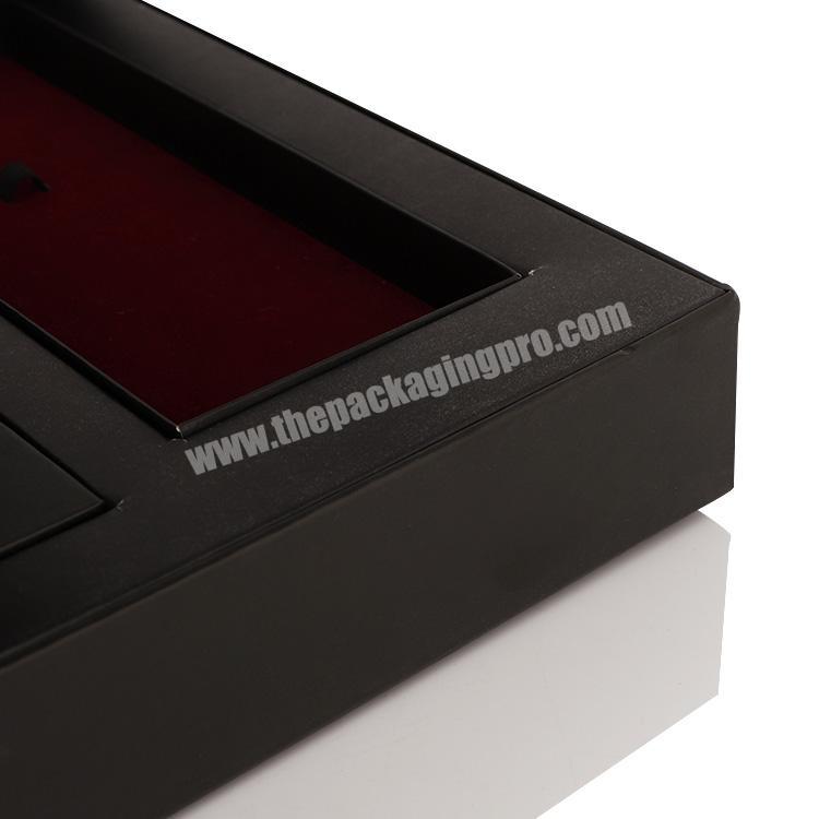 Cheap Wholesale Custom Printing Cardboard Magnetic lid Packaging Electronic Product Eyelash Gift Box manufacturer