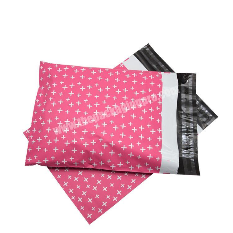 Cheap self-seal adhesive strip closure custom pink poly mailer mailing bags