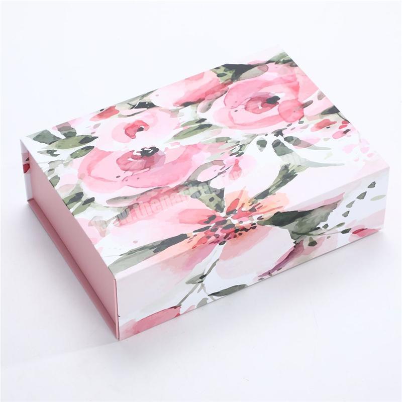 China Manufacturer Wholesale Custom Print Luxury black White Packaging Gift Box Packing Magnetic Gift Box Cardboard Paper Box