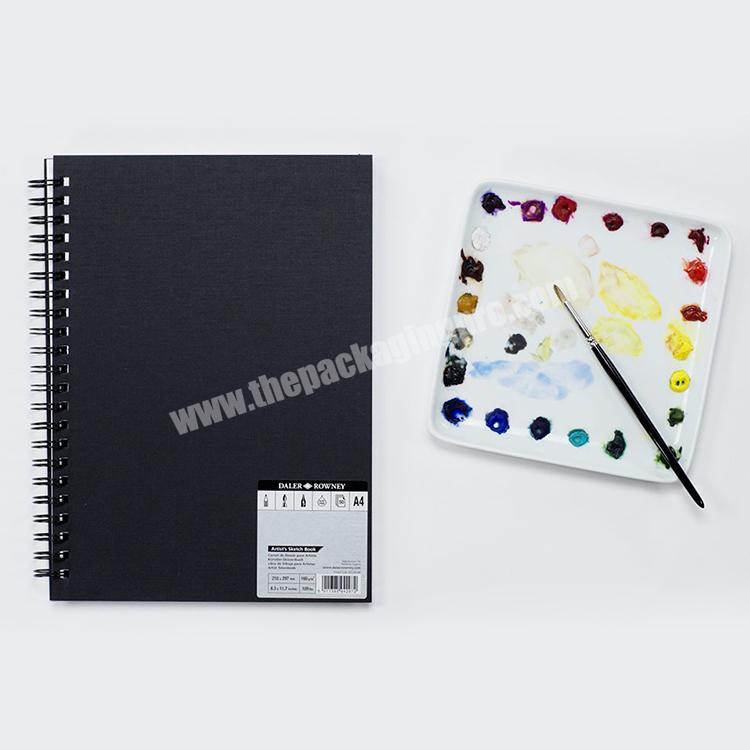 Cold Pressed Mixed Media Watercolor Paper Sketchbook Spiral Bound Sketch Book  For Drawing Painting