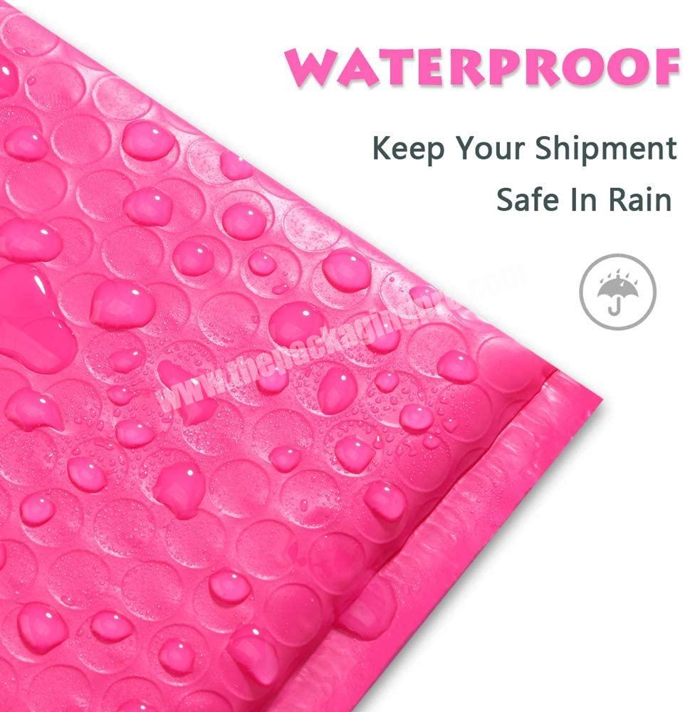 Colorful cloth plastic bubble envelope poly mailers mailing bags manufacturer