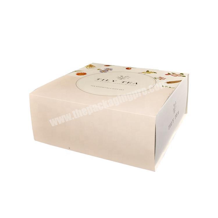 Creative Set Empty Gift Cup And Saucer Packaging Cardboard Paper Carton Tea Box