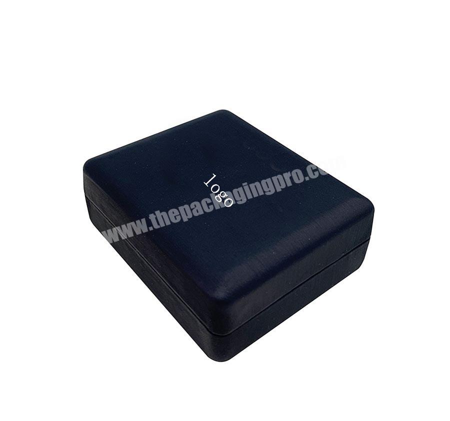 Custom Black Cufflinks Box Leather Cufflinks With Box Cufflinks Box For Men