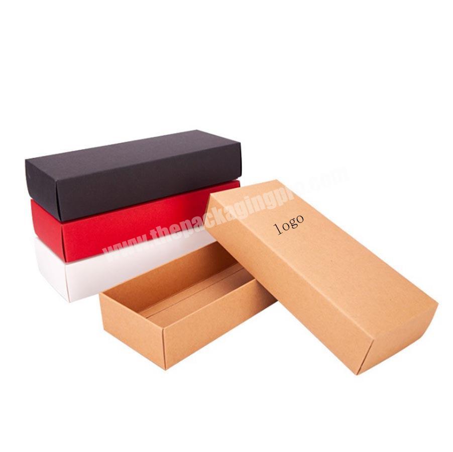 Custom Brown Kraft Paper Lid An Base Lipstick Gift Box