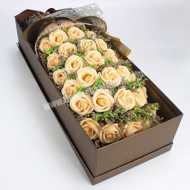 Custom Cardboard Paper Gift Flower Packaging Boxes