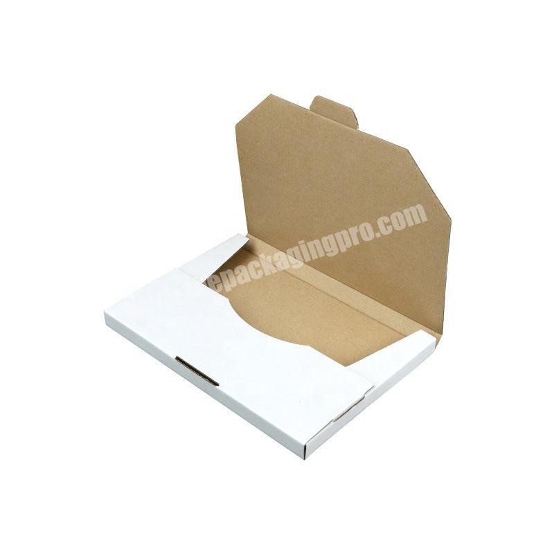 Custom Corrugated Packaging Gusset Shipping Mailing Box Cardboard Book Wrap Mailer