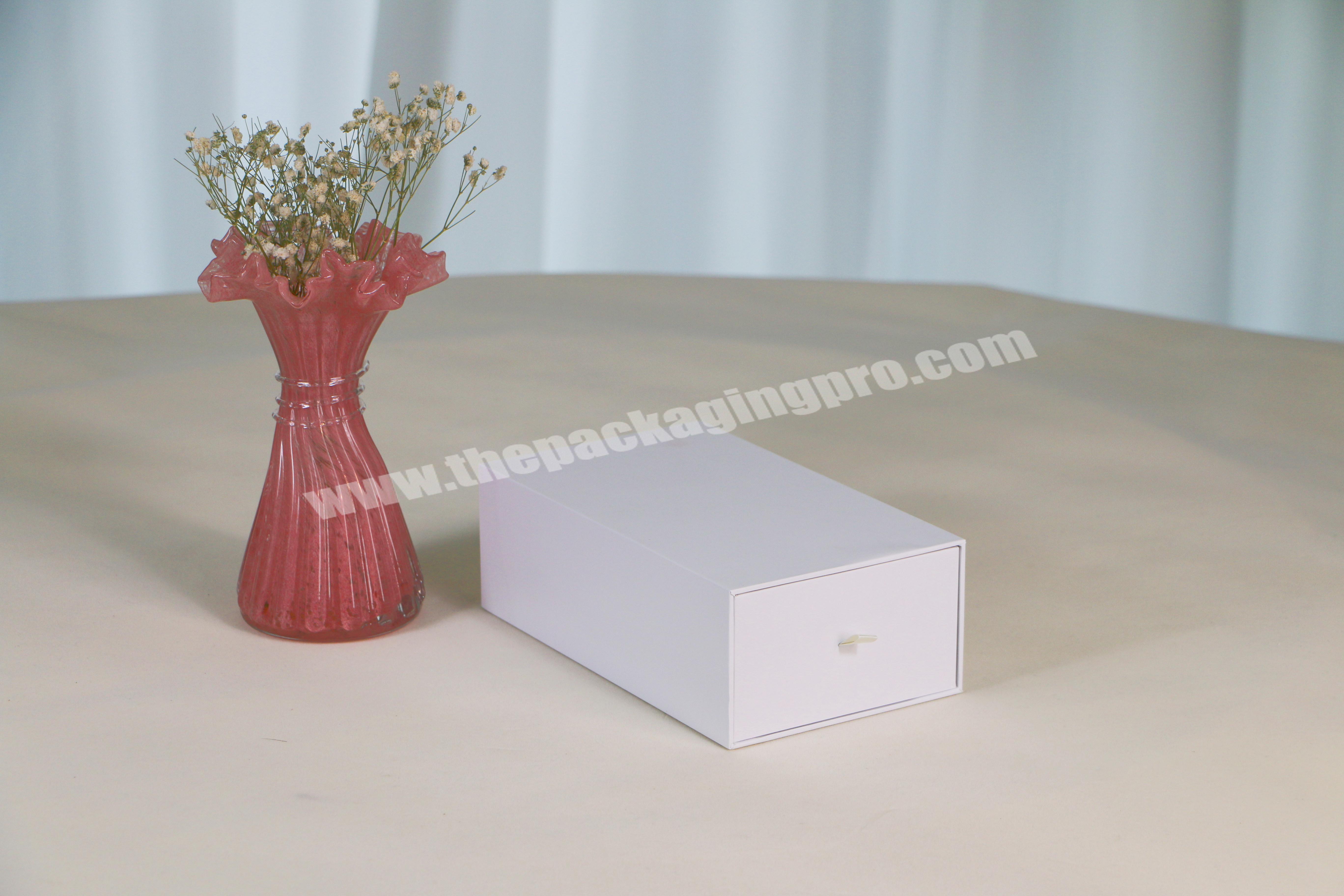 Custom Design Paper Cardboard Scarf Socks Underwear Drawer Gift Box Packaging Wholesale