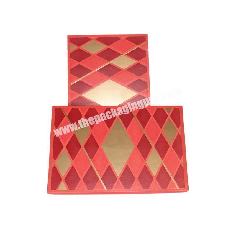 Professional Manufacturer Custom Printed Chinese New Year Ribbon Gift Box for Nuts Chocolate wholesaler