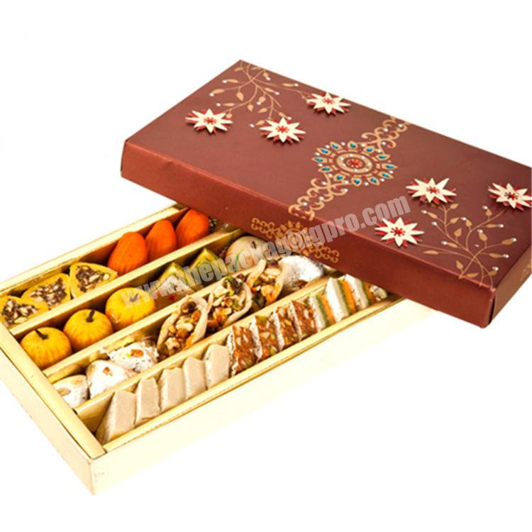 Custom Design Recyclable Cardboard sweet paper box