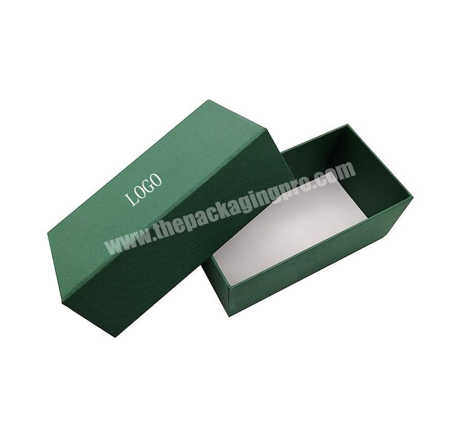 Custom Green Paper Favour Gift Box With Lid