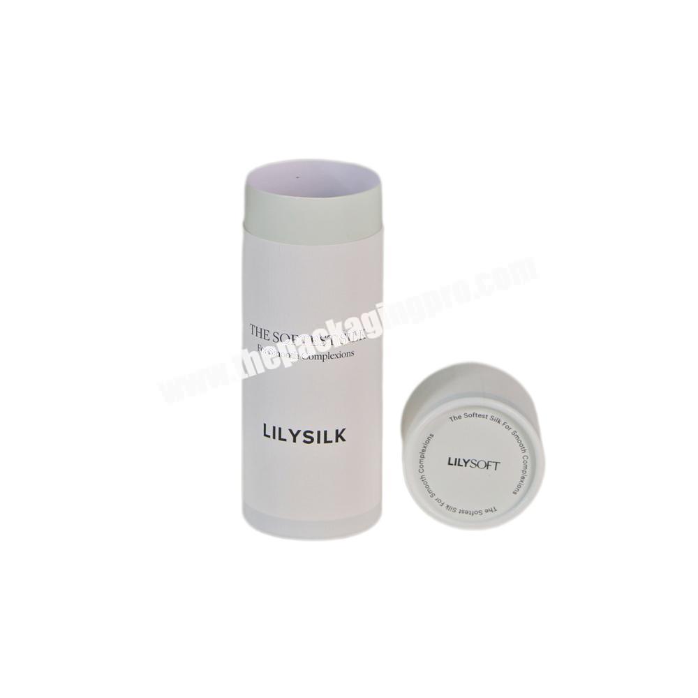 Elegant Cylinder Food Grade Round Paper Boxes Packaging for Tea Private Label Tea Packaging Card Board Box