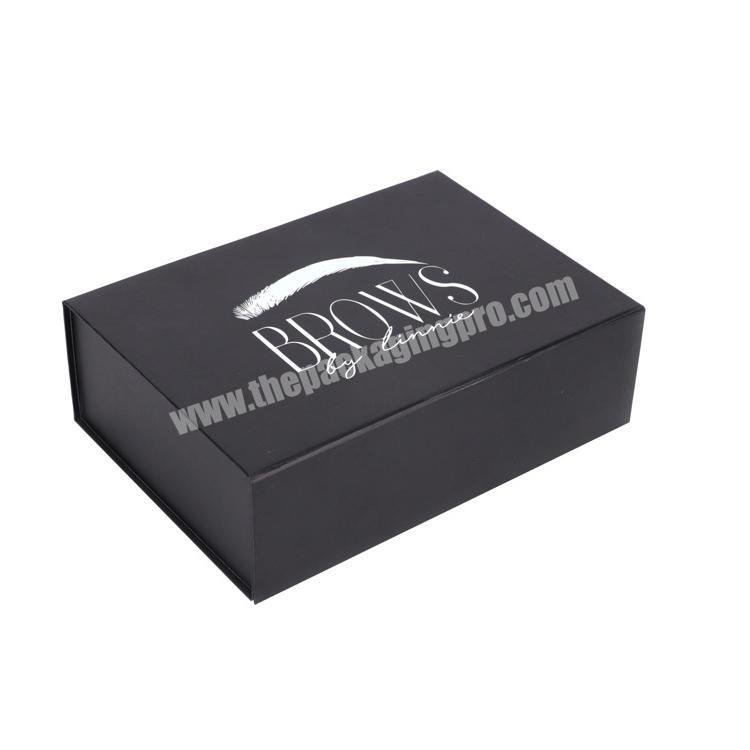 Custom Logo Branded Black Shoes Box Design