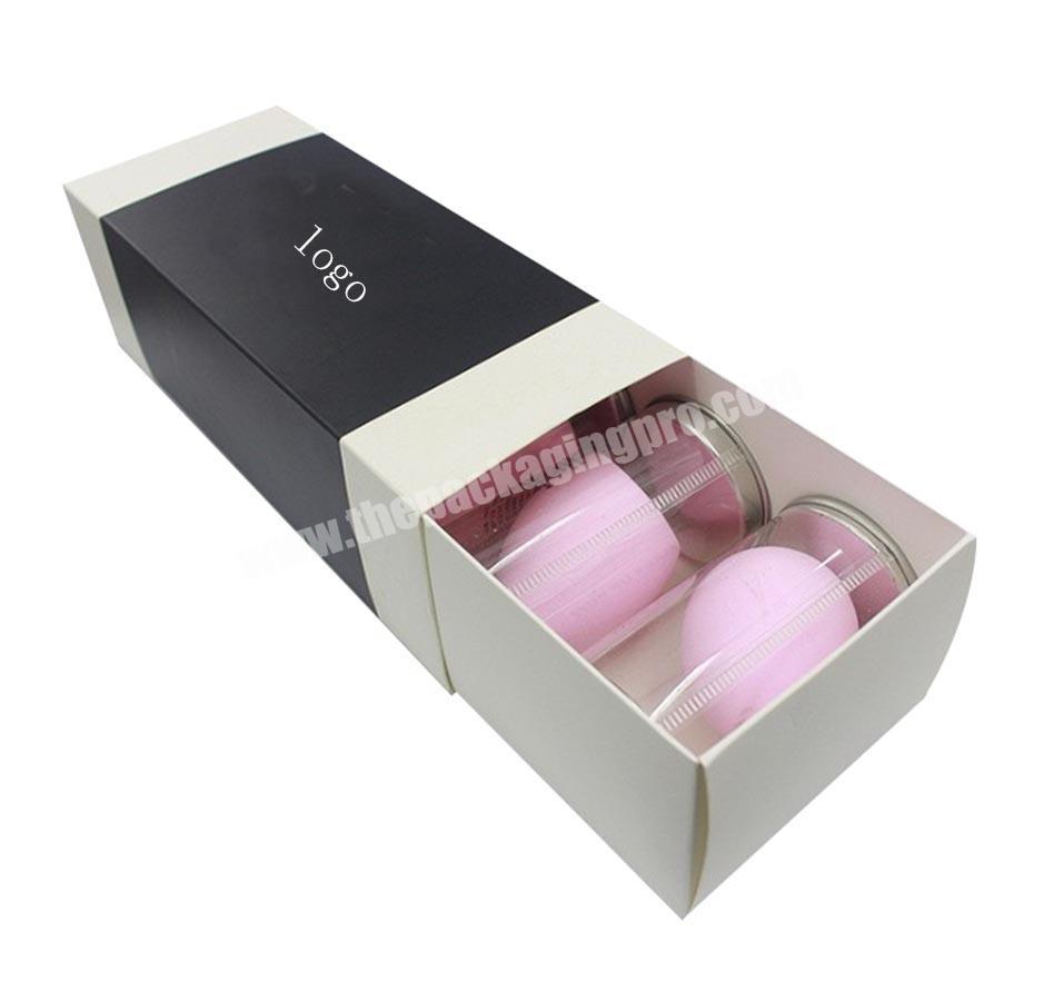 Wholesale White Paper Cosmetics Box Cosmetic Packaging With Drawer