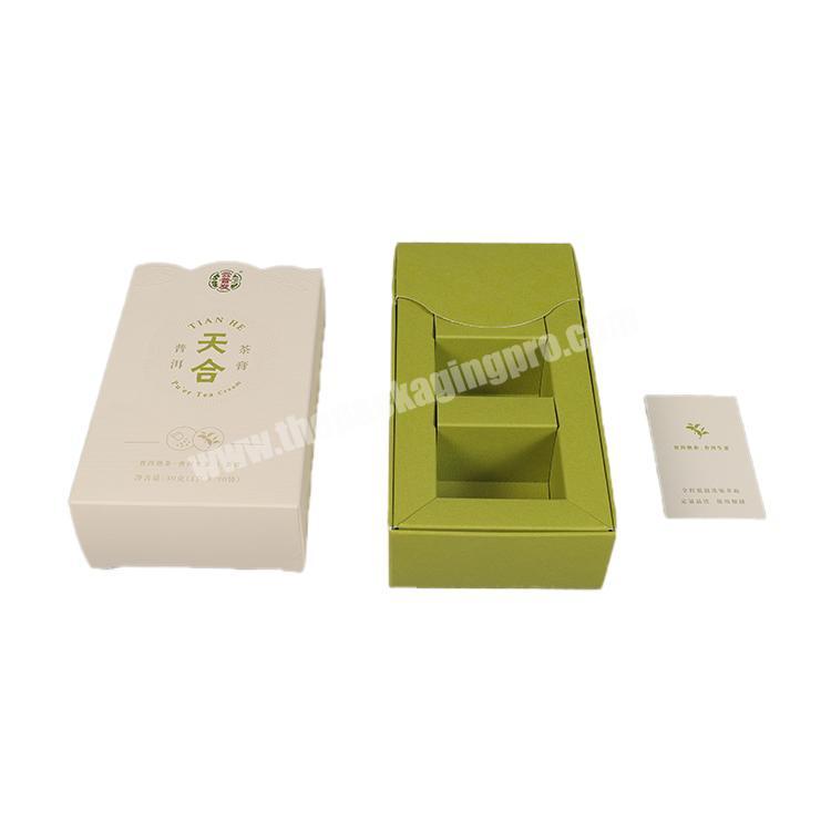 Custom Logo Paper Box Drawer Type Disposable Packaging Food Paper Box