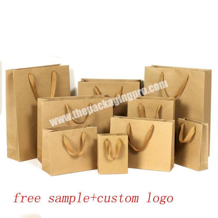 Custom Logo Print Extra Wide Base Large Packing Bakery Carry Shopping Paper Bags For Cake Box manufacturer