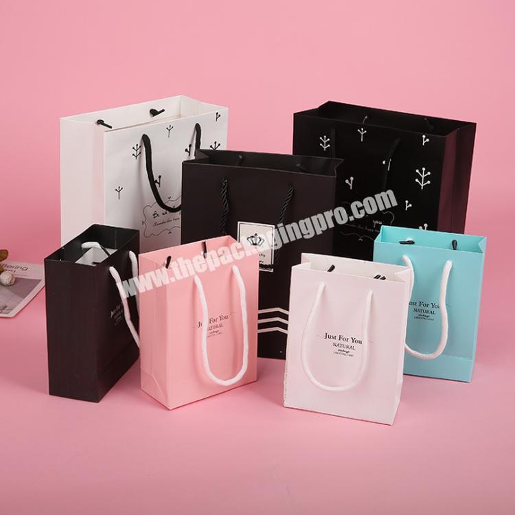 personalize Custom Logo Print Extra Wide Base Large Packing Bakery Carry Shopping Paper Bags For Cake Box