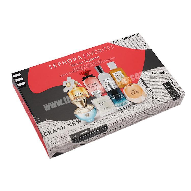 Custom Logo Small Rigid Drawer Box Packaging Perfume Package Box With Slide Box