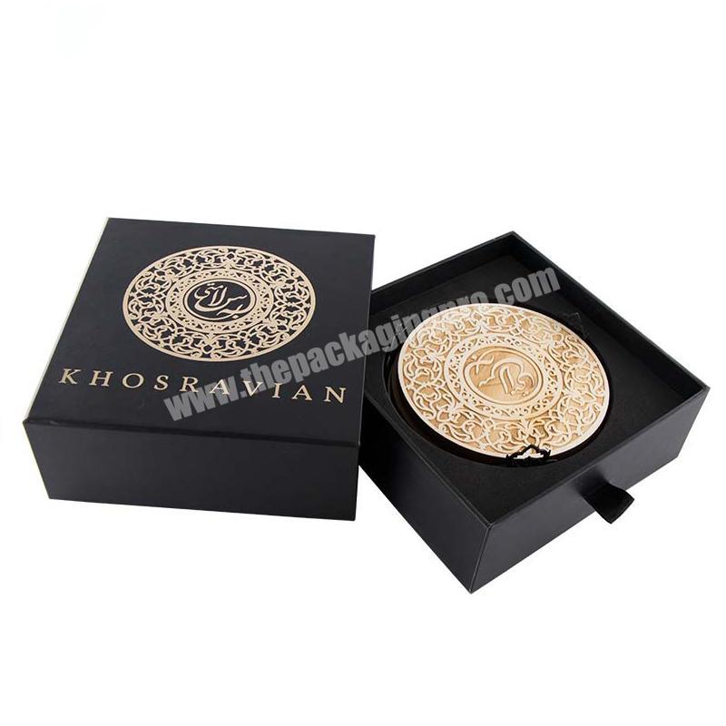 Custom Luxury Cardboard Gift Gold Coin Box