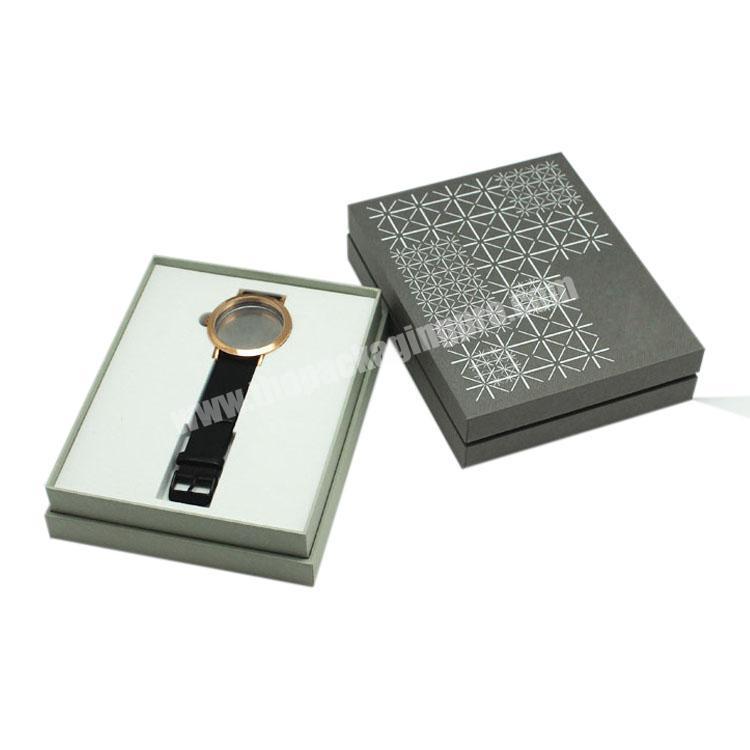 Custom New Design Printing Top and Bottom Watch Cardboard Gift Box