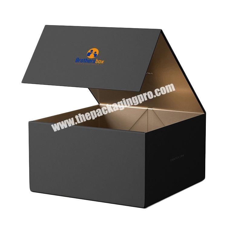 Custom White Black Foldable Cajas Para Regalos Gift Shoe Magnetic Packaging Box With Lid