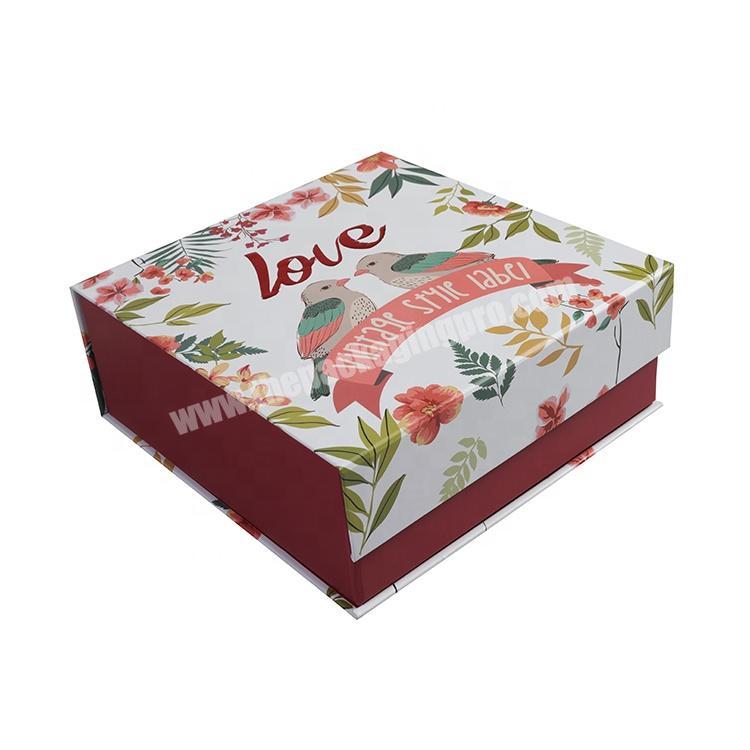 Custom Printed Paper Cardboard Packaging Cosmetic Sets High End Rigid Box
