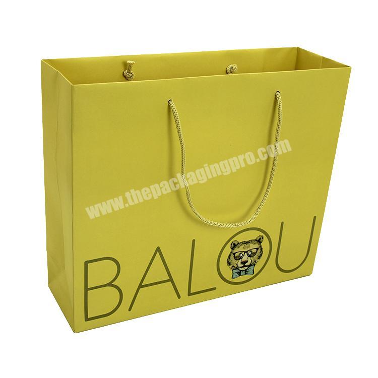 Custom Printing Logo Luxury Hair Tea coffee jewelry Packaging Gift Shopping Bag Paper