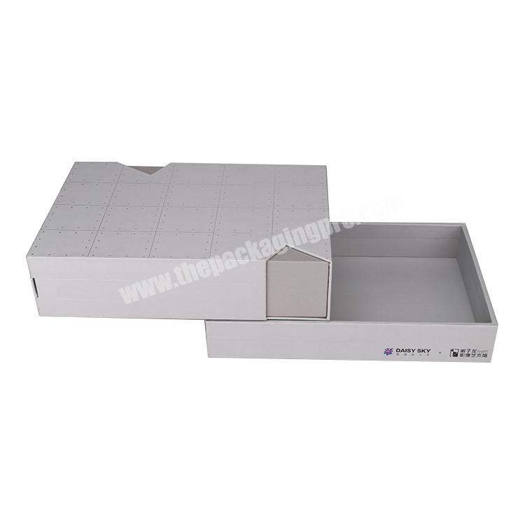Custom Rigid Fashion Attractive Design Wholesale Jewelry Packaging Gift Paper Drawer Box manufacturer